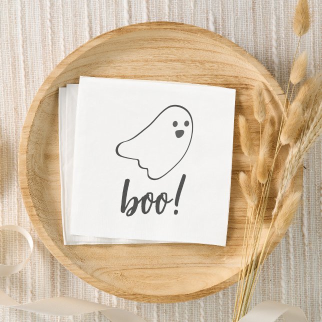 Hey Boo Birthday  Napkin (Creator Uploaded)