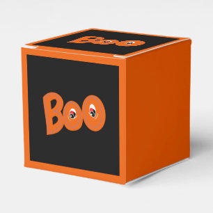 Hey Boo Did I Scare You Too Typography Drawing Art Favour Box