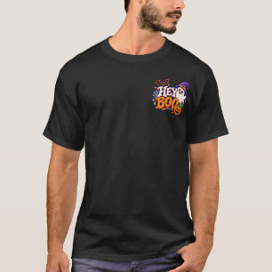 HEY BOO Halloween Family Matching T-Shirt
