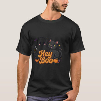 Hey Boo Halloween T-Shirt