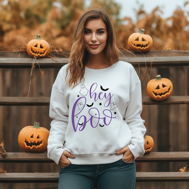 Hey Boo! Sweatshirt (Creator Uploaded)