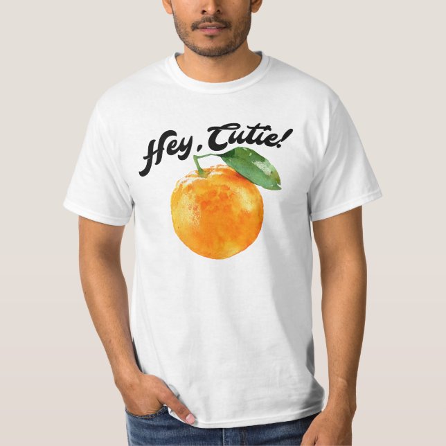 Hey cuties com funny T-Shirt (Front)