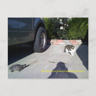 Hey, Did this truck get a turtle wax job? Fun Card