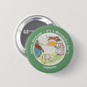 Hey Diddle Diddle Birthday Party Collection 6 Cm Round Badge