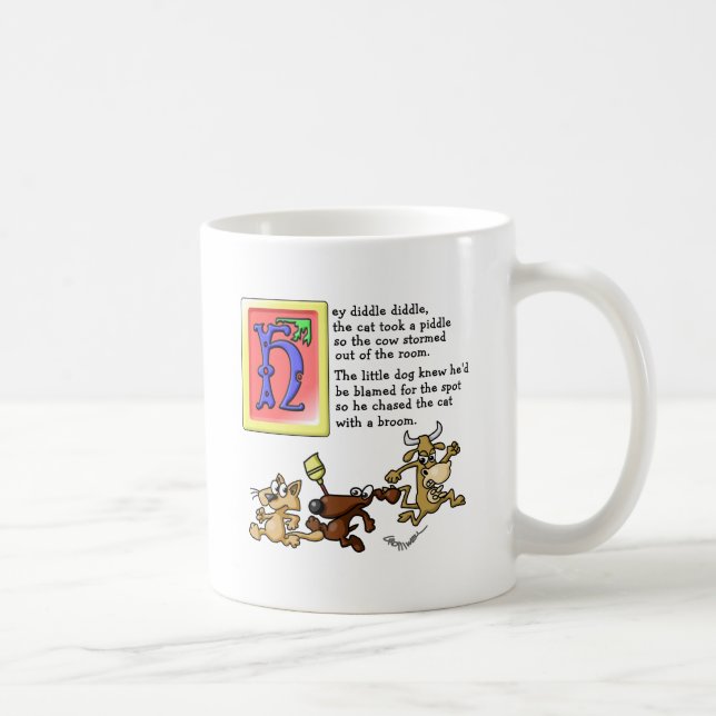 Hey Diddle Diddle Coffee Mug (Right)