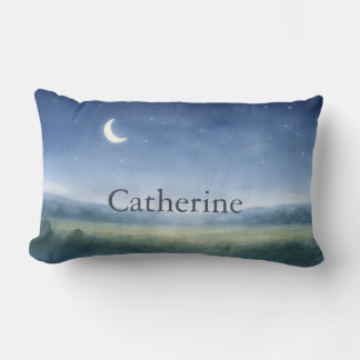 Hey Diddle Diddle Nursery Rhyme Lumbar Pillow