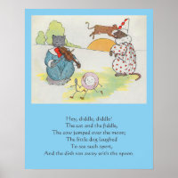 Hey Diddle Diddle The Cat and the Fiddle Rhyme