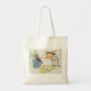 Hey Diddle Diddle The Cat and the Fiddle Rhyme Tote Bag