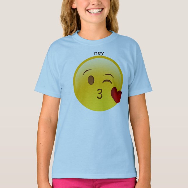 hey emoji T-Shirt (Front)