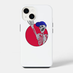 Hey Friends Cool and Funny Skeleton iPhone 14 Case