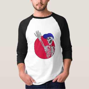 Hey Friends Cool and Funny Skeleton T-Shirt