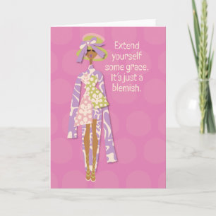 Hey Gurl Hey - Extend yourself some grace Thank You Card