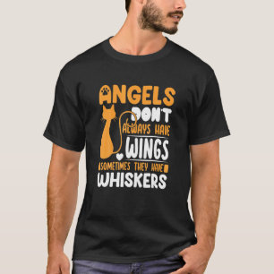 Hey Have Whiskers Cute Cat Kitty Cats Mum Dad T-Shirt