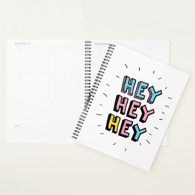 Hey Hey Hey Planner (Display)