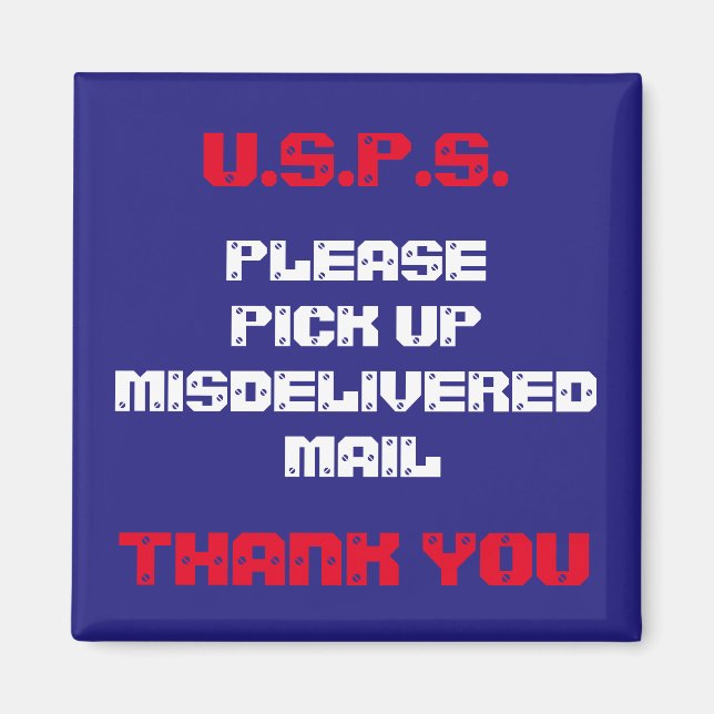 Hey, Letter Carrier Magnet (Front)