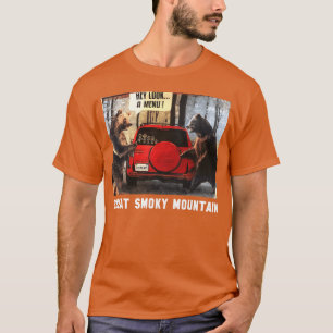 Hey Look A Menu Vintage Camper Camping funny T-Shirt