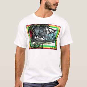 "Hey Mon" Oil Pastel By Levi Glassrock T-Shirt