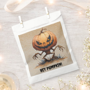 Hey Pumpkin Halloween Spooky Favour Bags