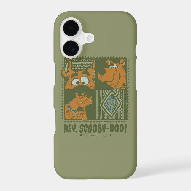 Hey Scooby-Doo Tribal Square Graphic (Back)