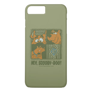 Hey Scooby-Doo Tribal Square Graphic Case-Mate iPhone Case