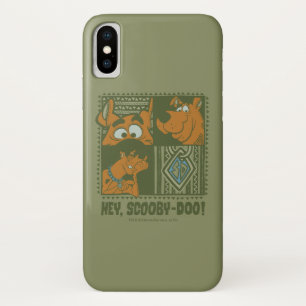 Hey Scooby-Doo Tribal Square Graphic Case-Mate iPhone Case