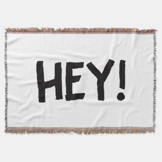 hey shirt throw blanket