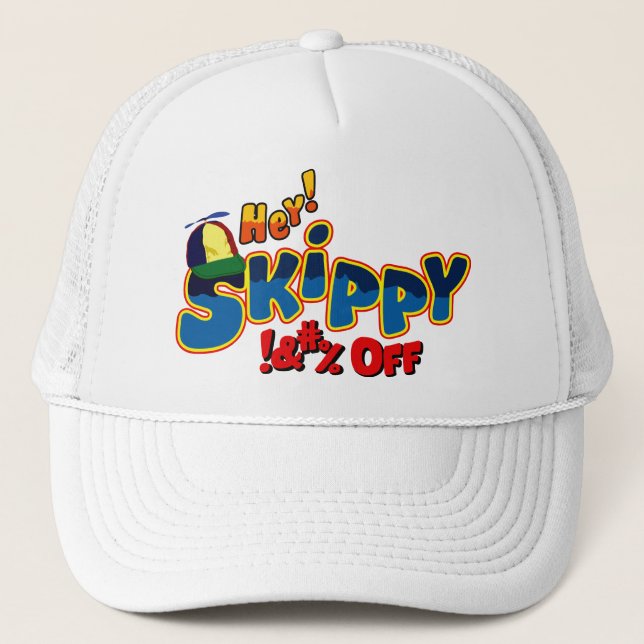 Hey Skippy! Trucker Hat (Front)