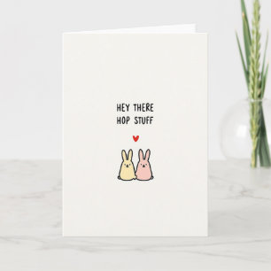 Hey There Hop Stuff Sweet Card