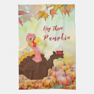 “Hey There Pumkin” Kitchen Towel