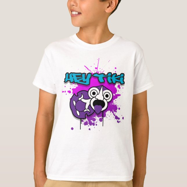Hey Tiki Tee (Front)