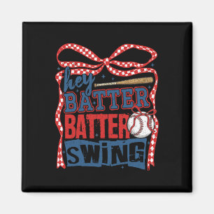 Hey Tter Tter Swing Sell Coquette Bow  Magnet