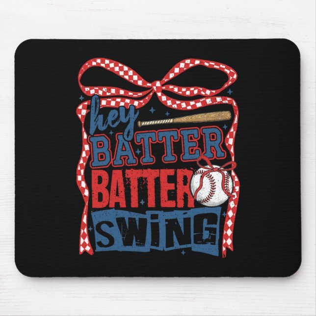 Hey Tter Tter Swing Sell Coquette Bow  Mouse Pad (Front)