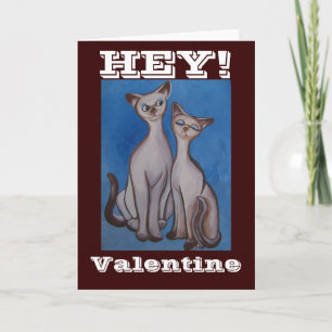 Hey Valentine! Holiday Card