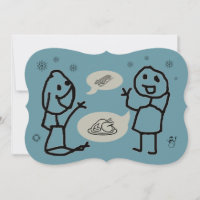 Hey Wanna Invitation Card by RoseWrites