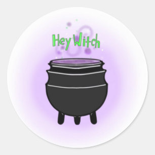 Hey Witch Sticker