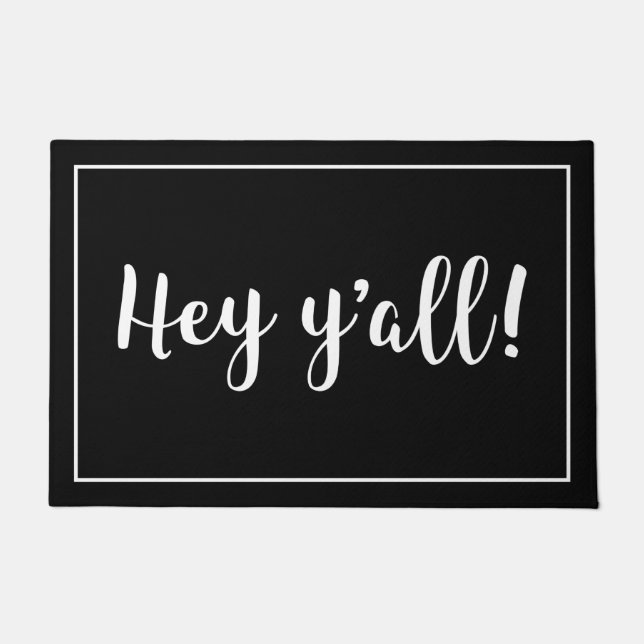 Hey Y’all Doormat (Front)