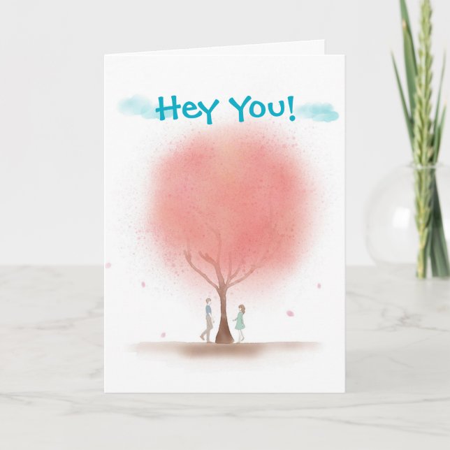 HEY YOU ANNIVERSARY CARD (Front)