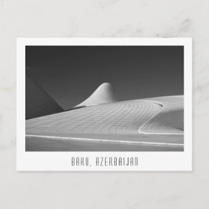 Heydar Aliyev Center in Baku, Azerbaijan postcard