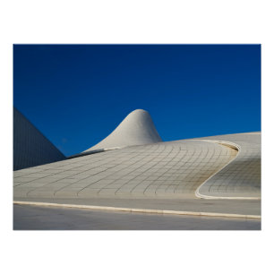 Heydar Aliyev Center in Baku Poster