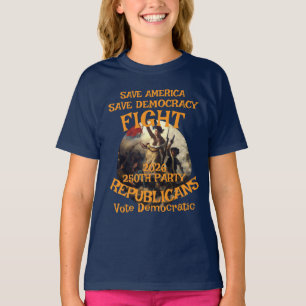 HG CBP 250TH ANNIVERSARTY USA FLAG AMERICA TRUMPS T-Shirt