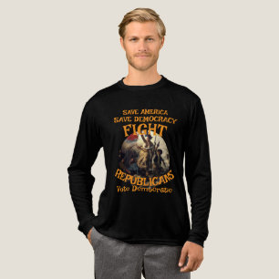 HG CBP 250TH ANNIVERSARTY USA FLAG AMERICA TRUMPS  Tri-Blend SHIRT