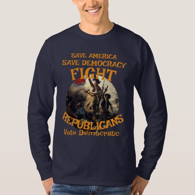 HG CBP MIXED MARTIAL ARTS CAGE FIGHTING TRUMPS TEE (Front)