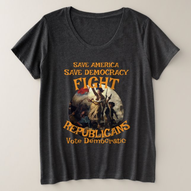 HG CBP MIXED MARTIAL ARTS CAGE FIGHTING TRUMPS TEE (Design Front)