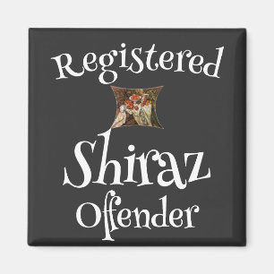 HG FW FV Registered Shiraz Offender Magnet