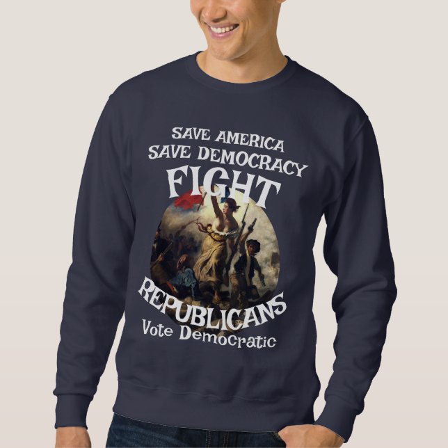 HG MARTIAL LAW DECLARED INSURRECTION ACT POSTPONES SWEATSHIRT (Front)