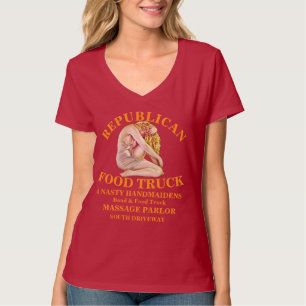 HG REPUBLICAN MASSAGE PARLOR NASTY HANDMAIDENS TEE