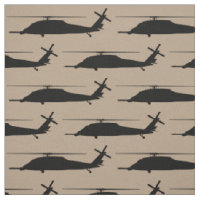 HH-60 Pave Hawk Silhouette Black on Desert Brown