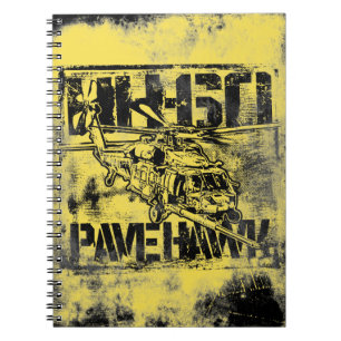 HH-60 Pave Hawk Spiral Photo Notebook