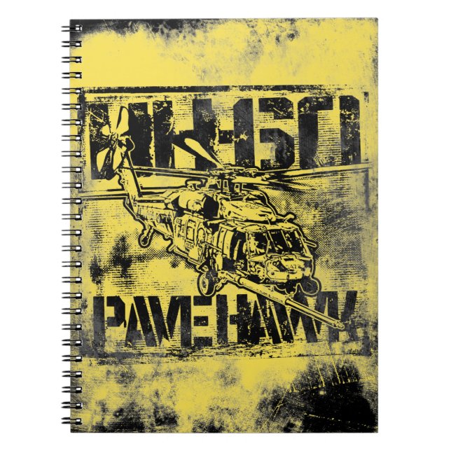 HH-60 Pave Hawk Spiral Photo Notebook (Front)