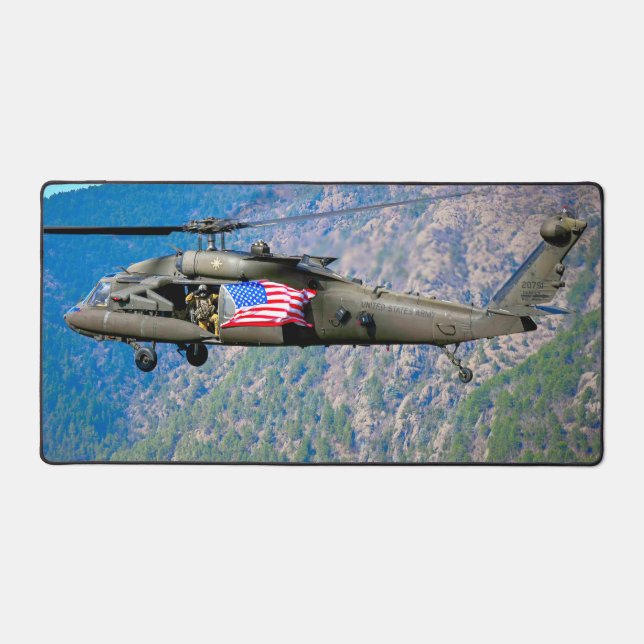 HH-60M BLACK HAWK DESK MAT (Front)